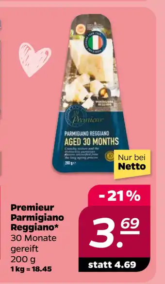 Netto Premieur Parmigiano Reggiano oferta