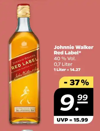 Netto Johnnie Walker Red Label oferta