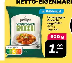 Netto la campagna Gnocchi ungefüllt oferta