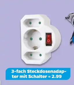 Netto 3-fach Steckdosenadapter mit Schalter oferta