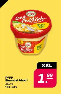 Netto popp Eiersalat Maxi oferta