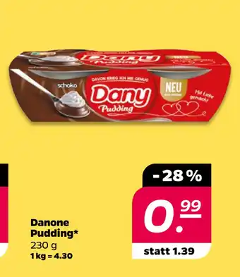 Netto Danone Pudding oferta