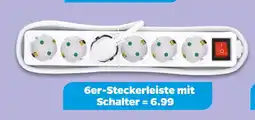 Netto 6er-Steckerleiste mit Schalter oferta