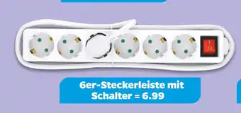 Netto 6er-Steckerleiste mit Schalter oferta