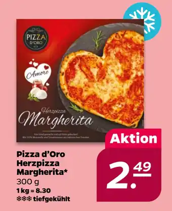 Netto Pizza d’Oro Herzpizza Margherita oferta