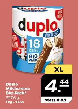 Netto Duplo Milchcreme Big-Pack oferta