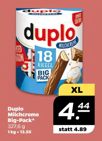 Netto Duplo Milchcreme Big-Pack oferta