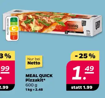 Netto MEAL QUICK Pizzakit oferta