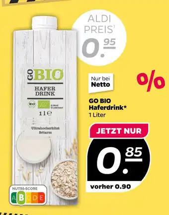 Netto GO BIO Haferdrink oferta