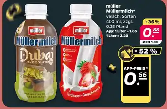 Netto müller Müllermilch oferta