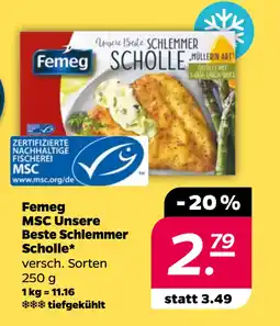 Netto Femeg MSC Unsere Beste Schlemmer Scholle oferta