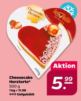 Netto Cheesecake Herztorte oferta