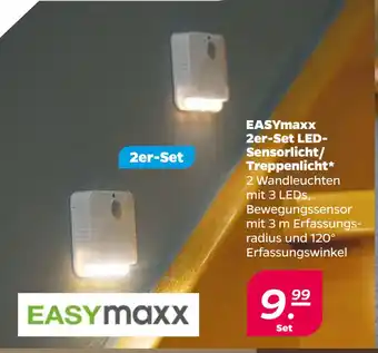 Netto EASYmaxx 2er-Set LEDSensorlicht/ Treppenlicht oferta