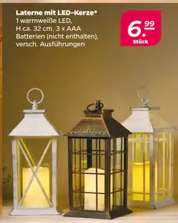 Netto Laterne mit LED-Kerze oferta