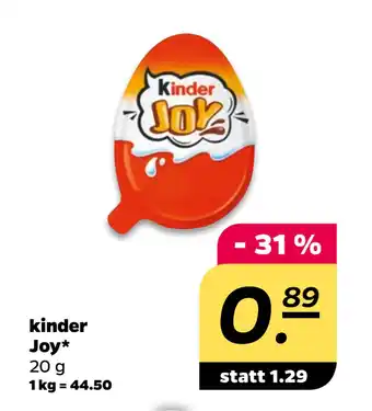 Netto kinder Joy oferta