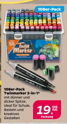 Netto 108er-Pack Twinmarker 2-in-1 oferta