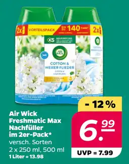 Netto Air Wick Freshmatic Max Nachfüller im 2er-Pack oferta