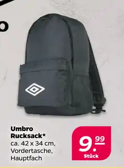 Netto Umbro Rucksack oferta