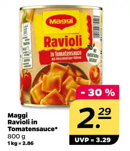 Netto Maggi Ravioli in Tomatensauce oferta