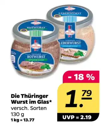 Netto Die Thüringer Wurst im Glas oferta