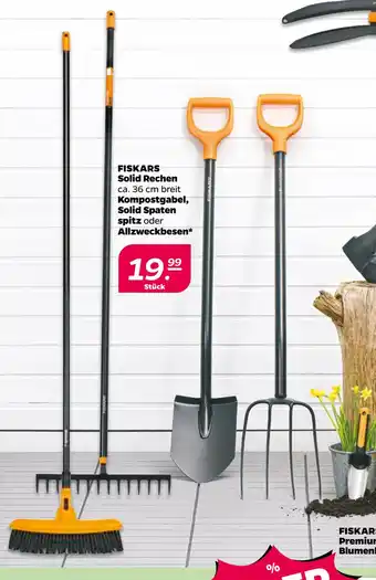 Netto Kompostgabel, Solid Spaten spitz oder Allzweckbesen oferta