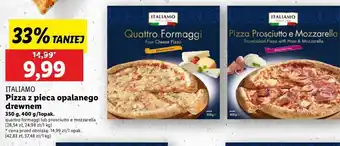 Lidl Pizza cztery sery Italiamo oferta