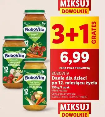 Lidl Kluseczki z warzywami i indykiem Bobovita oferta