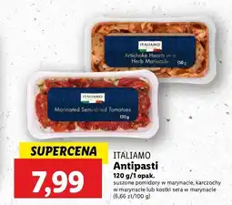 Lidl Antipasti włoskie suszone pomidory Italiamo oferta