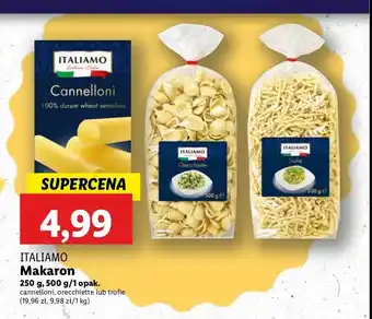 Lidl Makaron orecchiette Italiamo oferta