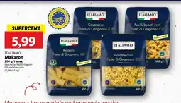 Lidl Makaron casarece Italiamo oferta