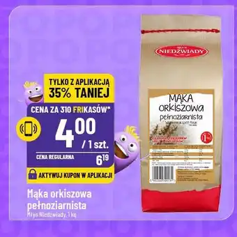 Polomarket Mąka orkiszowa pełnoziarnista Młyn niedźwiady oferta