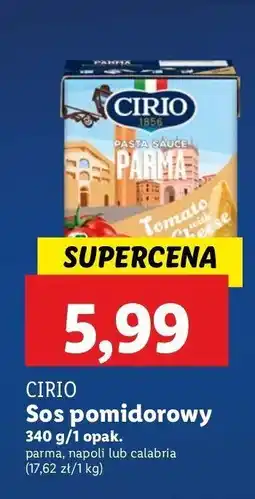 Lidl Sos parma Cirio oferta