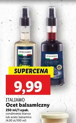 Lidl Ocet balsamiczny biały Italiamo oferta