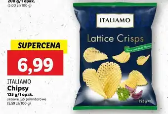 Lidl Chipsy serowe Italiamo oferta