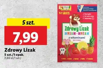 Lidl Lizak z witaminami Mniam mniam zdrowy lizak oferta