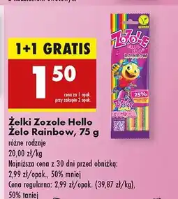 Biedronka Żelki Mieszko zozole hello żelo oferta