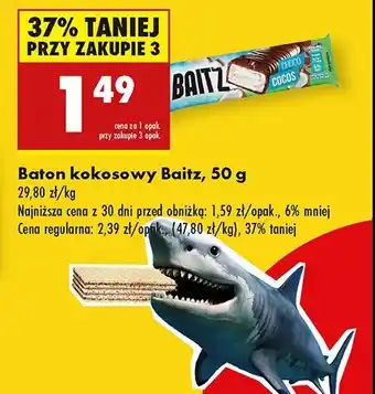 Biedronka Baton kokosowy Baitz oferta