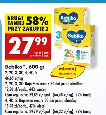 Biedronka Mleko 5 Bebiko oferta