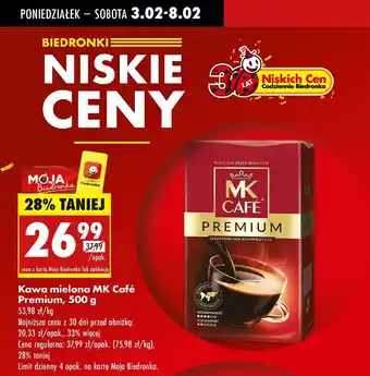 Biedronka Kawa Mk cafe premium oferta