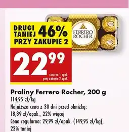 Biedronka Czekoladki Ferrero rocher oferta