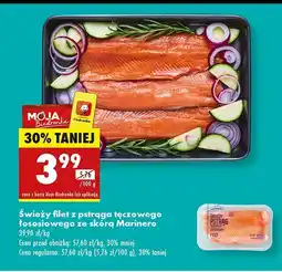 Biedronka Pstrąg tęczowy łososiowy Marinero oferta