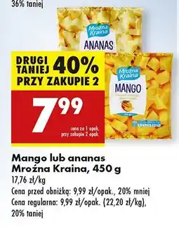 Biedronka Ananas Mroźna kraina oferta