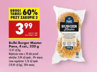 Biedronka Burger master Pano oferta