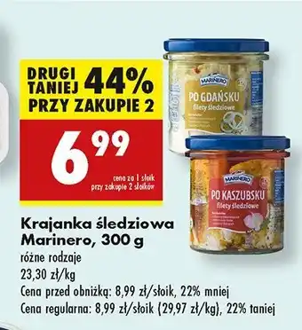 Biedronka Filety śledziowe po kaszubsku Marinero oferta