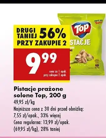 Biedronka Pistacje Top akardo Top (biedronka) oferta