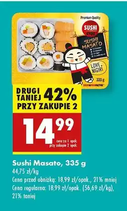 Biedronka Sushi masato Sushi 4you oferta