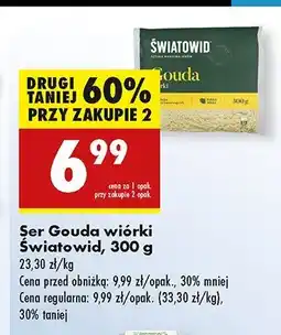 Biedronka Ser gouda tarty Światowid oferta