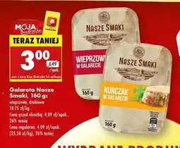 Biedronka Kurczak w galarecie Nasze smaki oferta