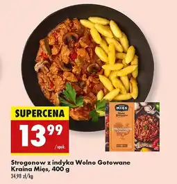 Biedronka Strogonow z indyka Kraina mięs oferta