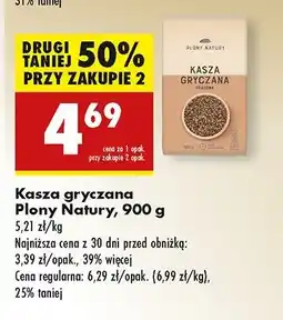 Biedronka Kasza gryczana prażona Plony natury oferta